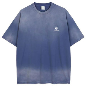 Crew Neck <b>Vintage</b> Washed T Shirt Oversized Fit Drop Shoulder Cotton Casual Streetwear Top Boxy Fit Drop Shoulder <b>Vintage</b> <b>Tee</b> - Product Image 4
