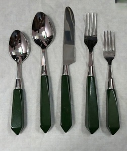 Attractive European Design Flatware <b>Set</b> 18/<b>8</b> Stainless Steel Mirror Polish Gold PVD Durable Eco Friendly Home Decor <b>Dinnerware</b> - Product Image 3