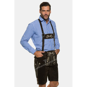 Nouvel Arrivage Bavarian Garments : Short Lederhosen Traditionnel pour Homme en Cuir de Daim de Chèvre avec Bretelles, Idéal pour l'Oktoberfest - Product Image 3