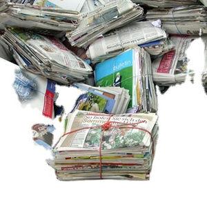 Vieux utilisé journal déchets déchets déchets propre ONP-vieux papier de nouvelles et sur le journal d'émission - Product Image 4