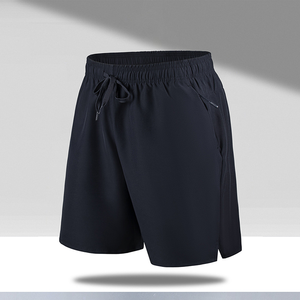 Pantalones Cortos para Hombre, Algodón Premium, Corte Relajado, Cintura Elástica, Casuales, para Uso Diario, Ropa de Calle de Verano, Cómodos - Product Image 4