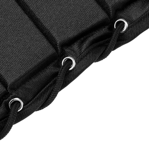 Gilet de sécurité équestre unisexe noir matelassé avec fermeture éclair respirant pour l'équitation 2026 - Product Image 5