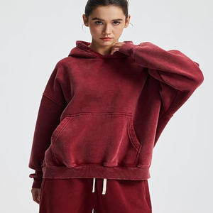 Sudadera con Capucha de Algodón Premium para Mujer, Tejido de Bambú, Manga Larga, Largo Regular, para Otoño - Product Image 3