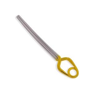 Clip d'occlusion 20 mm avec mâchoire légèrement incurvée, sûr, réutilisable, en acier inoxydable de qualité chirurgicale - Product Image 4