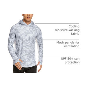 Sudadera con Capucha Tie Dye Camuflaje para Hombre, Mezcla de Algodón y Poliéster, Patrón en Espiral, Capucha con Cordón, Bolsillo Canguro - Product Image 4