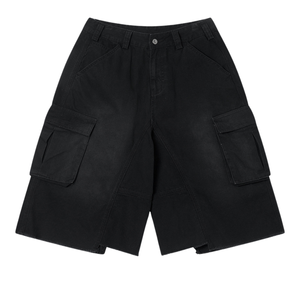 Factory direct <b>cargo</b> shorts supply USA cotton twill men <b>cargo</b> shorts zipper closure pockets bulk order fas - Product Image 5