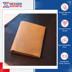 Le meilleur vendeur au monde propose une dossier de présentation en cuir PU fait main de qualité standard avec porte-stylo au prix le plus bas du marché - Product Image 6