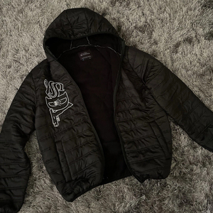 OEM Custom Design Hooded High Street Printed Mens Puffer Jackets Front Winter <b>Warm</b> - Product Image 2
