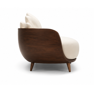Sofá Tapizado de Lujo Premium para Hotel, Resort, Villa, Apartamento, Vestíbulo, Sala de Estar Moderna, Muebles de Madera Sólida - Product Image 3
