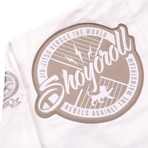 Lote RTS de Alta Calidad Gi Shoyorol # Kimono de Jiu Jitsu Brasileño Profesional 93 Mamba Made, 450gsm, Uniforme de Luchador AS-JJ-5815 - Product Image 3