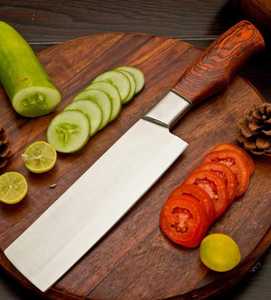 Ensemble de couteaux de chef professionnels en acier au carbone traditionnel, faits à la main, durables, ambidextres, avec manche en os, finition haute brillance, vente en gros sur mesure - Product Image 6