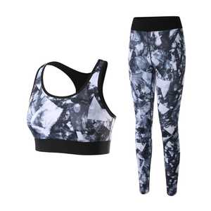 Conjunto deportivo de 2 piezas, bra y pantalón, diseña tu propio conjunto de yoga para mujer, ropa de gimnasio, conjunto de yoga para mujer, nuevo estilo, conjunto de yoga para mujer en oferta. - Product Image 1