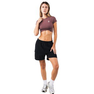 Camiseta de Manga Larga de Doble Capa para Mujer, Ajuste Elástico, Tela Suave, Prenda Esencial para el Día a Día, Ropa Deportiva, Yoga, Gimnasio - Product Image 2