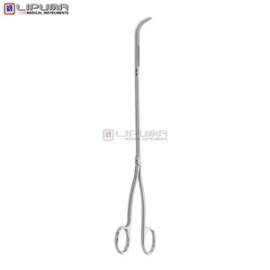 Pinzas DeBakey Atraumáticas al por Mayor, Mandíbulas Curvas VATS, Eje de 5mm, 7.5'' (19cm), Instrumentos Médicos de Acero Inoxidable - Product Image 2