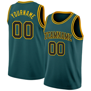 Camiseta de Entrenamiento de Baloncesto, Ropa Deportiva Personalizada para Equipos, Transpirable, con Malla Sólida en la Parte Delantera, Logotipo, Servicio OEM - Product Image 5