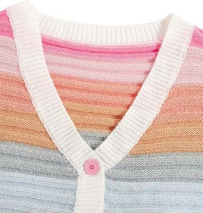 เสื้อสเวตเตอร์ผู้หญิงทรงหลวม ผ้าริบถัก แขนยาว สวมใส่สบาย เหมาะสำหรับฤดูใบไม้ร่วง เนื้อผ้าระบายอากาศได้ดี ใส่ได้ทุกวัน - Product Image 6
