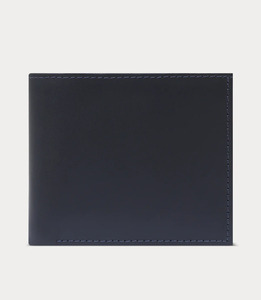 Cartera de Cuero Genuino de Diseño para Hombre, con Bloqueo RFID, Elegante, de Alta Calidad, con Logotipo Personalizado, Plegable, OEM - Product Image 2