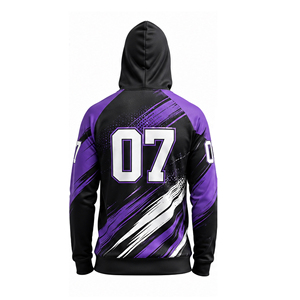 Sweat-shirts à capuche de sport sublimés pour hommes, personnalisés, pour l'entraînement, la gym, les équipes, la remise en forme, vente en gros - Product Image 5