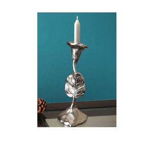 Bougeoir Pilier Géométrique en Aluminium Bougeoir Lourd Solide en Aluminium Moulé Modernisme Bougeoir Décoration Bougeoir pour la Maison - Product Image 4