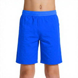 Shorts Bermuda noirs pour hommes, séchage rapide, taille élastique, décontractés - Product Image 5