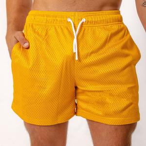 Shorts de basketball sur mesure avec cordon de serrage, 100% coton, séchage rapide, vente en gros, shorts pour hommes pour le basketball et la salle de sport - Product Image 6