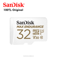 Tarjeta microSDHC MAX ENDURANCE, SQQVR 32G, C10, U3, V30, 100 MB/s R, 40 MB/s W, adaptador SD