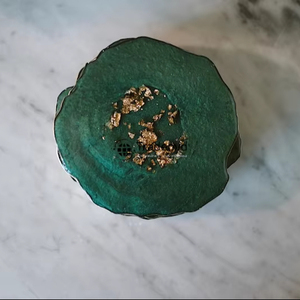 Luxury Resin <b>Coaster</b> Set Artisan Made 4X4 Inches Square <b>Drink</b> <b>Coasters</b> for Home & Restaurant Use Tradebyd - Product Image 1