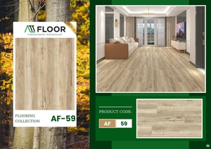Plancher en vinyle SPC chêne clair, imperméable, à clipser, résistant à l'usure, pour salon, chambre à coucher - Product Image 2