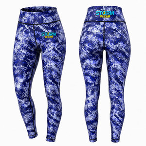 Leggings imprimés sur toute la surface, dernier design, sublimation, haute performance, respirants, taille haute, extensibles, leggings de compression - Product Image 2
