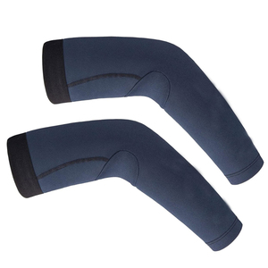 Manches de compression pour bras en coton/polyester de couleur unie, taille personnalisée, UPF30, pour hommes et femmes, respectueuses de la peau, pour le sport, le golf, le volley-ball - Product Image 6