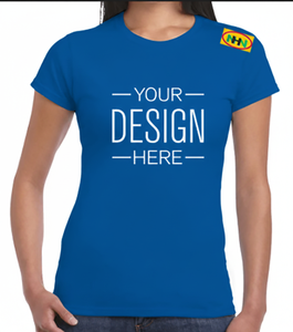 Camiseta de Verano para Mujer, Cuello Redondo, Manga Corta, Logotipo Personalizado, 100% Algodón, Corte Corto, Proveedor de Bangladesh - Product Image 6