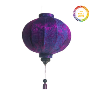 Lámpara Colgante de Seda Tradicional a Precio de Fábrica, Lámpara Oriental de Bambú Impermeable para Exteriores, Decoración en Oferta Online - Product Image 4