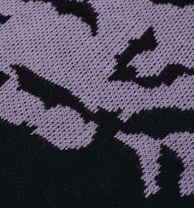 Suéter Oversize Transpirable de Cuello Redondo para Mujer, con Patrón Geométrico, Tejido, Cálido, para Invierno, a la Moda para el Mercado Estadounidense - Product Image 4