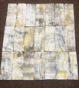 Escamas de cuerno de búfalo natural para la fabricación de mangos de cuchillos, material artesanal de Madihaa Art And Crafts - Product Image 1