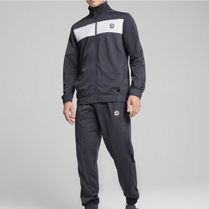 Custom Men's 100% Polyester Tech Fleece <b>Tracksuit</b> Set Breathable Lightweight Quick Dry Men Polyester <b>Tracksuits</b> - Product Image 2