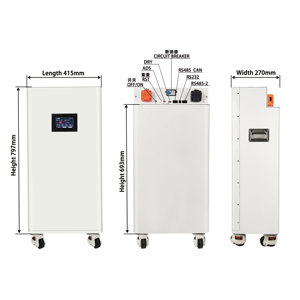 48V 200A BMS 알루미늄 배터리 케이스 DIY JK 16S 14KWH 15kwh 16kwh 금속 알루미늄 배터리 BOX for Lifepo4 리튬 51.2V - Product Image 3