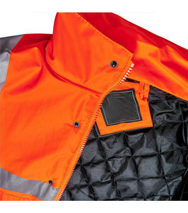 Chaqueta de Seguridad Transpirable para Verano, con Malla Ventilada, Tiras Reflectantes de Alta Visibilidad, Ligera, para Construcción, Carpintería - Product Image 4