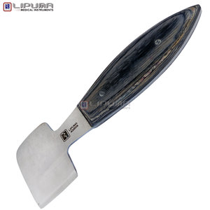LIPUMA EDGELINE Pince à crins de fermeur en acier inoxydable avec manche en bois, outil professionnel pour fermeurs équins - Product Image 1