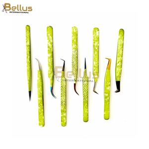 แหนบต่อขนตา Bellus International รุ่น BI-ET-103 ทำจากสแตนเลส ปลายเรียบ สำหรับต่อขนตาแบบวอลลุ่มและแยกเส้นขนตา - Product Image 4