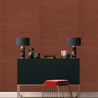 Papier peint vinyle PVC de luxe gaufré couleur or bronze argent pour chambre VIP d'hôtel, ignifuge et anti-fumée, usage domestique et industriel