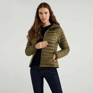 Chaqueta Acolchada Reversible Ecológica para Mujer, Transpirable, Impermeable, Cortavientos, de Manga Larga, Talla Grande, Estilo Pakistaní - Product Image 5