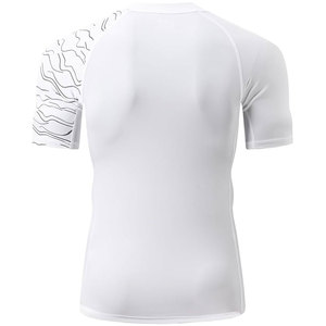 T-shirts de compression modernes en maille, technologie de séchage rapide, légers et confortables, adaptés aux athlètes et à l'entraînement quotidien - Product Image 4