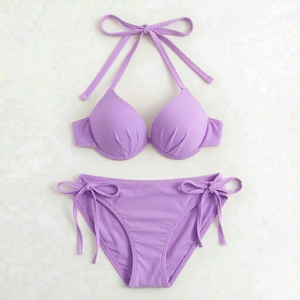Conjunto de Bikini Sexy de Alta Calidad para Mujer, Diseño Personalizado, Traje de Baño de Una Pieza, Ropa de Playa de Dos Piezas - Product Image 5