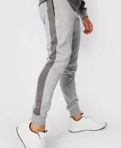 Conjunto de entrenamiento de pantalones de chándal de alta calidad personalizado unisex con tiras laterales para hombres y mujeres venta al por mayor chándal personalizado chándal - Product Image 4