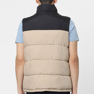 เสื้อกั๊กบุใยฝ้ายแบบหนา รุ่นใหม่มาแรงสำหรับผู้ชาย บริการ OEM ราคาถูก - Product Image 1