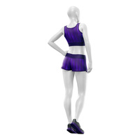 Conjunto Deportivo de 2 Piezas para Mujer, Marca Privada, Sujetador Deportivo sin Tirantes, Leggings de Cintura Alta, Ropa Deportiva Elástica para Yoga y Gimnasio, Alta Calidad, OEM