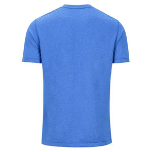 T-shirts décontractés pour hommes en coton peigné 100 %, col rond, coupe ample, respirants, poids moyen 220 g, manches courtes, gris-vert - Product Image 2