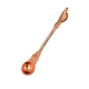 Cucharas de Cobre Achmani para Rituales de Pooja Tradicionales de 4 Pulgadas - Product Image 1