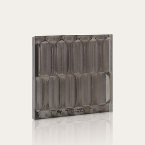 Hoja de impresión a medida | Horno formado antiguo arenado teñido interior arte antiguo vidrio uso doméstico - Product Image 3