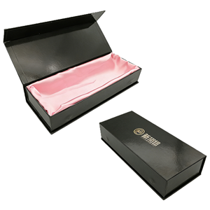 กล่องบรรจุภัณฑ์กระดาษแข็งเคลือบลามิเนตด้าน พิมพ์โลโก้ตามสั่ง ปั๊มนูน รีไซเคิลได้ สำหรับขนตาปลอม เครื่องประดับ และอุปกรณ์เสริมผม - Product Image 2